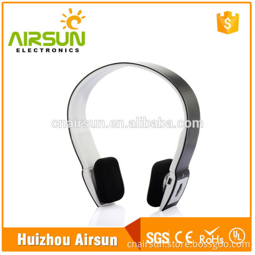 Best selling products Standard 3.5mm audio cable stereo bluetooth headset / stereo wireless bluetooth headset